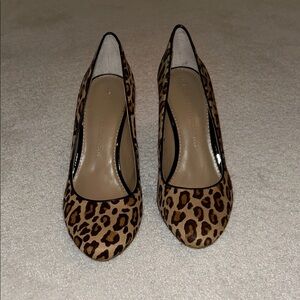 Banana Republic Leopard Print Heels